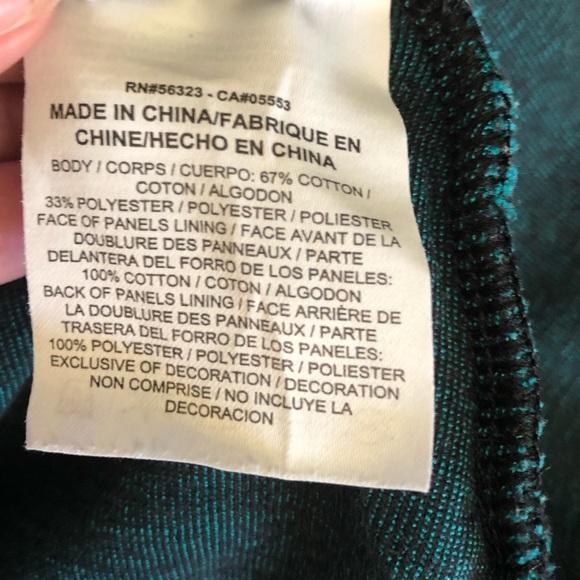 Nike teal athletics jacket - Picture 2 of 7